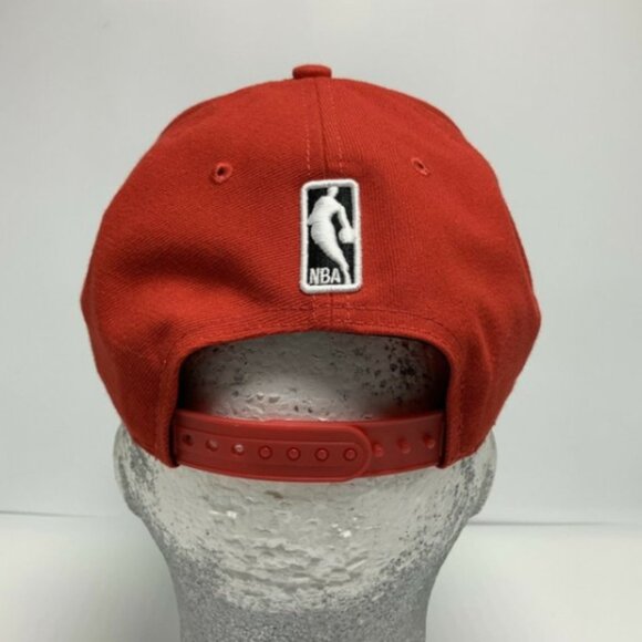 Men's New Era Cap Red | White Chicago Bulls 9FIFTY NBA LIMITED EDITION NWT - Picture 4 of 5